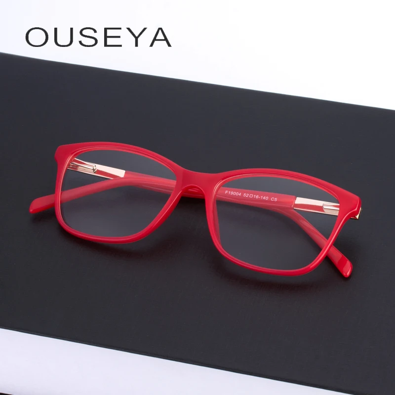 

Women TR90 Eyewear Frame Cute Optical Transparent Prescription Clear Glasses Frames #F19004