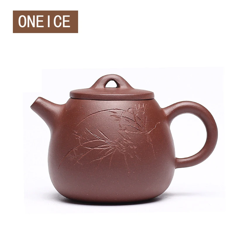 Ceny Chiński Yixing Teaware czajniki purpurowa glina czajniczek wysoki kamień scoop pot czajniczek autor Zhou ting 160ml chiński Zisha dzbanki na herbatę