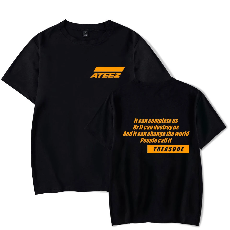 

New Korean Kpop Group ATEEZ A TEEnager Z K Pop T-shirt Tshirt Tops Hongjoong Seonghwa Yunho Yeosang San Mingi Wooyoung Jongho