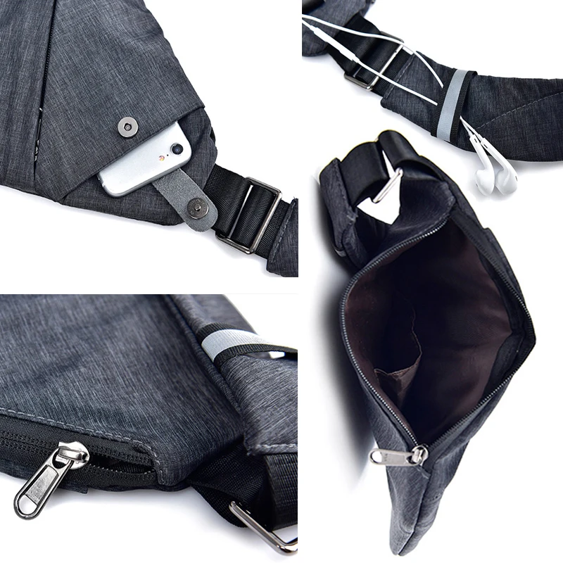 Outdoor Sports Gym Bags Compact Single Shoulder Training Bags For Men Waterproof Nylon Crossbody bags Male Messenger Travel Bags