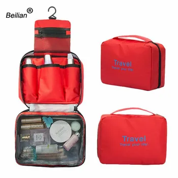 

New Multifunction Waterproof Toiletry Make Up Organizer Foldable Makeup Bag Man Women Travel Cosmetic Bag Wash Bag Accessories