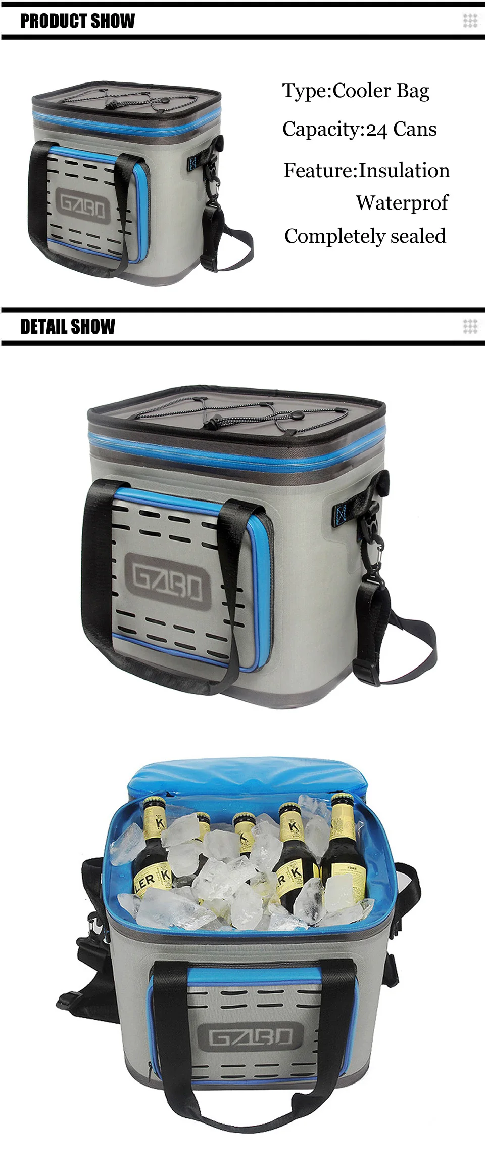 24-может сумка-холодильник для завтрака с теплозащитным покрытием сумка Большой Мягкий охладитель Пикник Кемпинг барбекю Портативный рюкзак окружающую среду с защитой от протечек