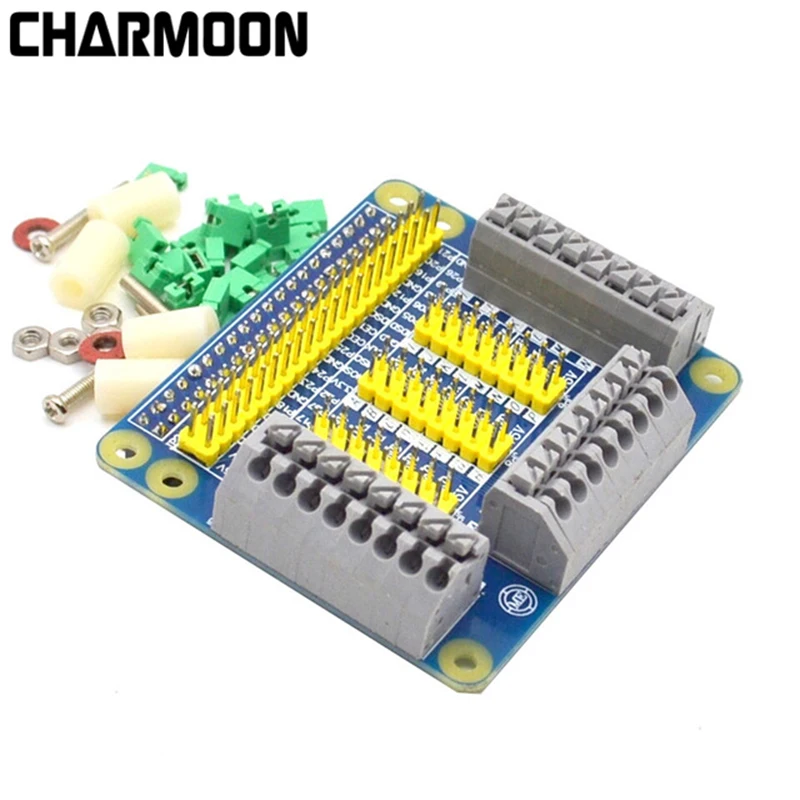 

For Raspberry Pi Expansion Board Shield for Raspberry PI 2 3 B B+ With Screws for raspberry pi 3 model b diy kit Expansion Board