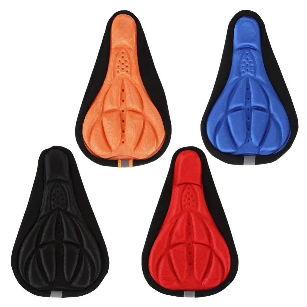 2019 Hot Sale Bike Cushion Pad Men Women Thick Cycling Bicycle Sponge Pad Seat Saddle Cover Outdoor Bike Sports Pad 3 Colors