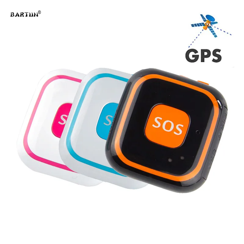 RF-V28 Kids Children Older Pets Mini Locator Pendant Two Way Calls Fall Alarm Free APP WIFI Tracking 3 color | Электроника