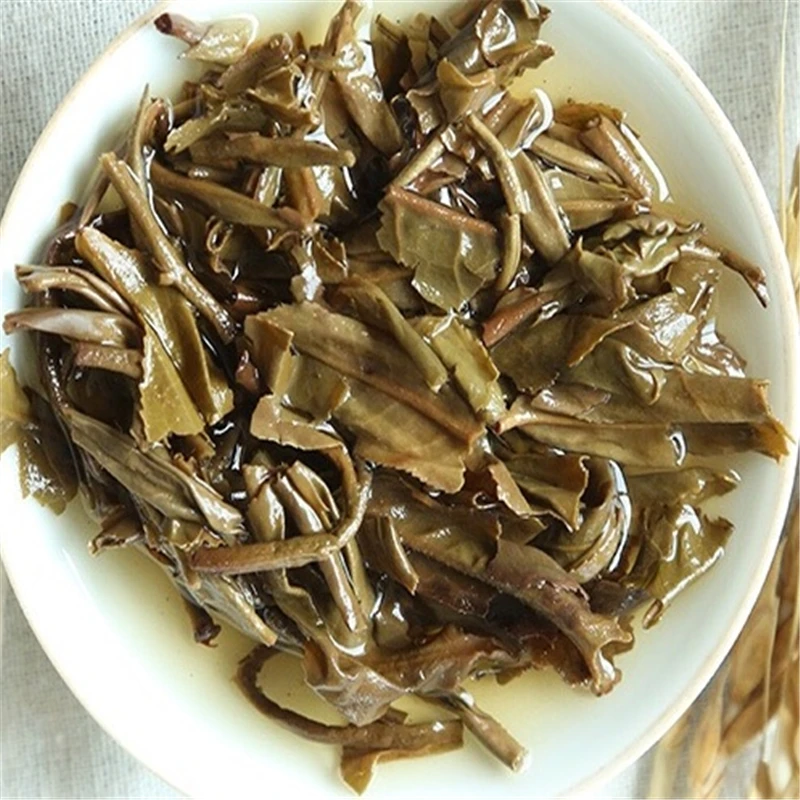 2015 китайский чай Юньнань Пуэр MengHai BuLang QiaoMu необработанный Чай пуэр Sheng Puerh 357 г