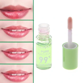 

Aloe Vera Change Color Natural Temperature Hydra Jelly Lip Gloss Balm Lipstick