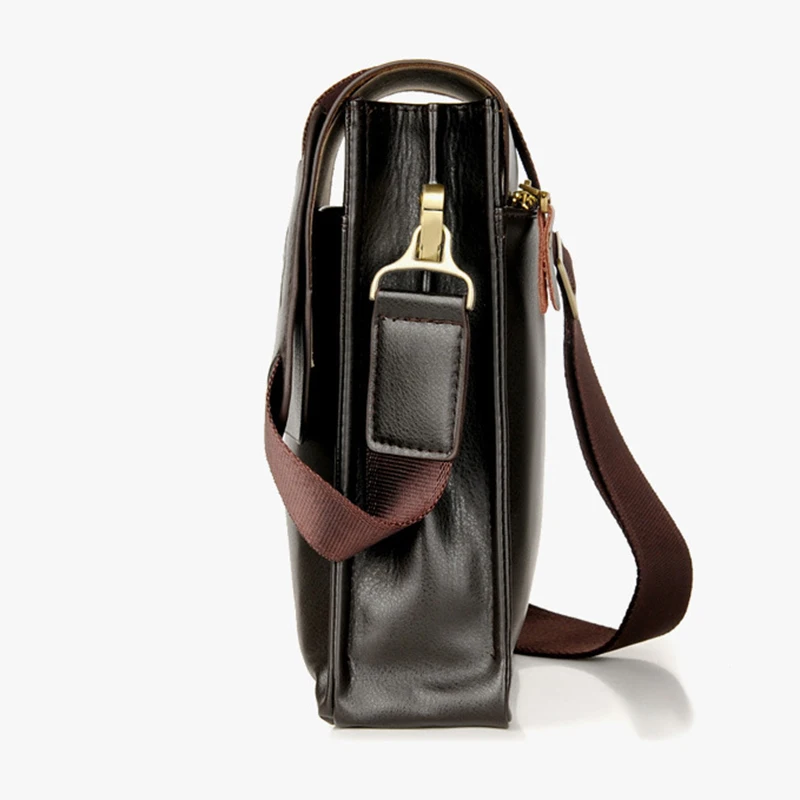  Hot Brand High Quality leather messenger bagfashion men's shoulder bag Business Cross body bag casu