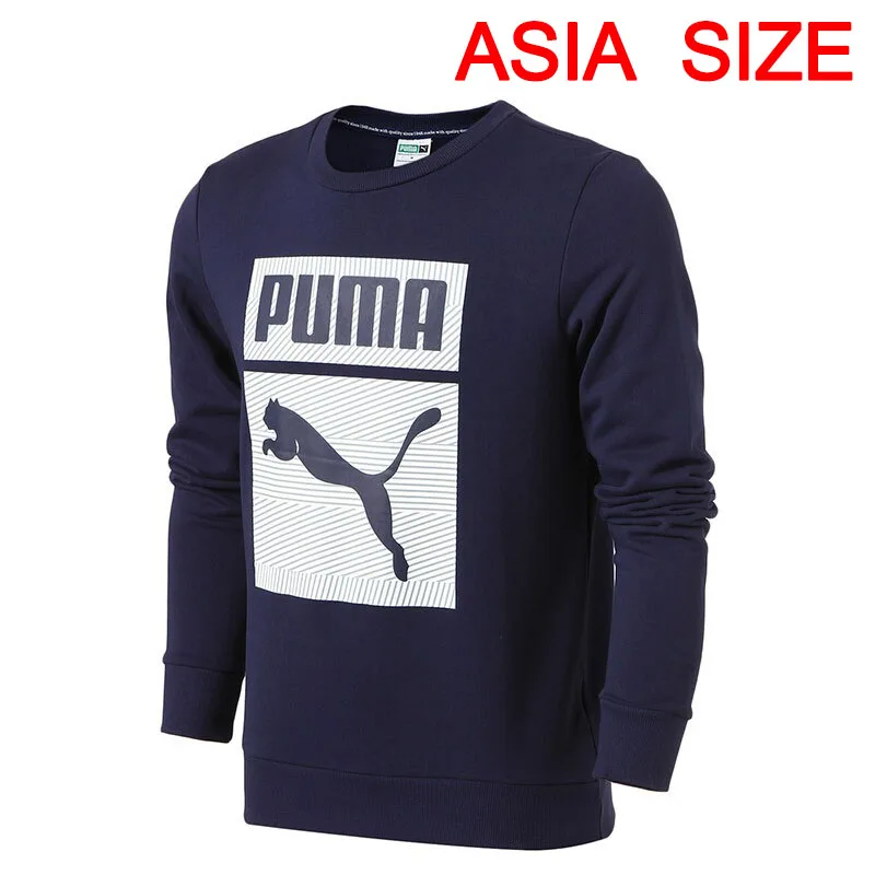 Оригинальное новое поступление Пума Archive Graphic Crew Мужской пуловер майки спортивная одежда - Цвет: 2PU57485736