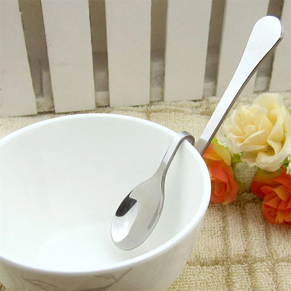 Creative Special Modelling Tea Coffee Spoons Chinese Stainless Steel Suspensible Long Handled