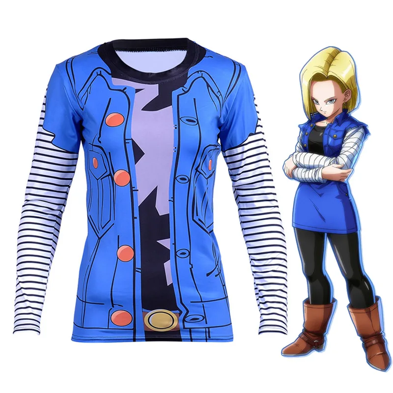 Dragon Ball Super T Shirt Goku Black Vegeta Android 18 Cosplay Costumes Frieza Fitness Tshirts Men Women Spring Clothing Luxtees (2)