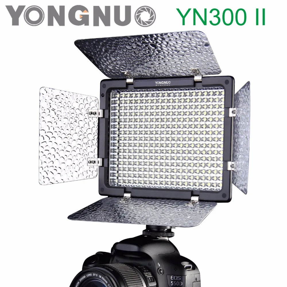 Светодиодный светильник Yongnuo YN300 II светодиодный с дистанционным управлением для