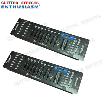 

2pcs/lot 192 dmx control 192 channel for dj disco stage console lighting and stage machine