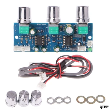 

Drop Ship&Wholesale NE5532 Low-pass Filter Board DC12-24V Subwoofer 2.1CH/Pre-Amplifier Preamp Board APR29
