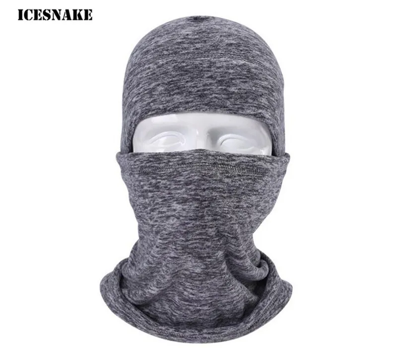 

ICESNAKE Motorcycle Face Mask Windproof Balaclava Moto Mask Autumn Winter Skiing Cycling Thermal Fleece Face Mask Helmet Caps