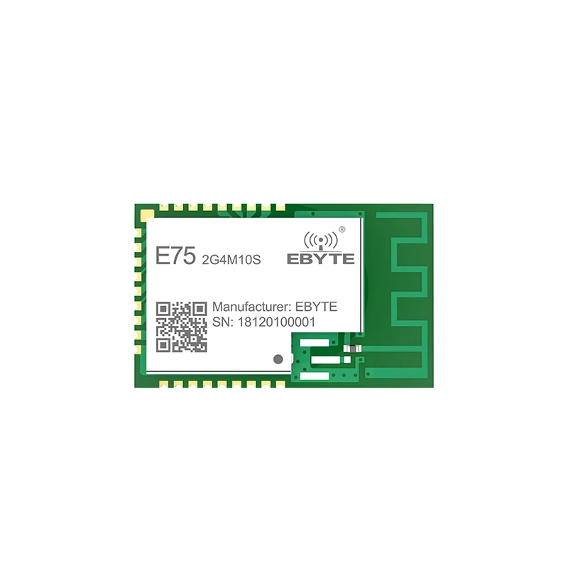 E75-2G4M10S JN5169 Zigbee 2,4 ГГц 10 мВт беспроводной передатчик приемник SMD 10dBm PCB IPEX 2,4 ГГц радиочастотный приемопередатчик