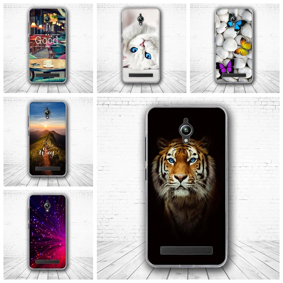 

3D Print case for Asus ZenFone Go ZC500TG 5.0inch Soft TPU Back Cover for ZenFone Go zc500 TG 5.0" Silicon Couque Capa funda
