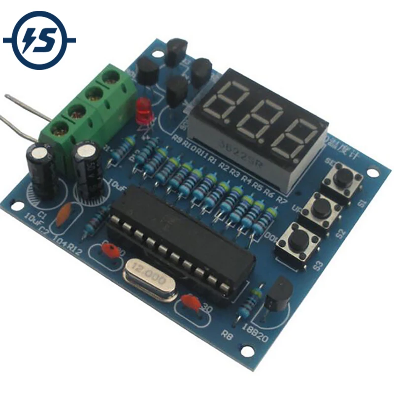 DIY Наборы AT89C2051 DS18B20 комплект цифровой Температура контроллер микроконтроллер