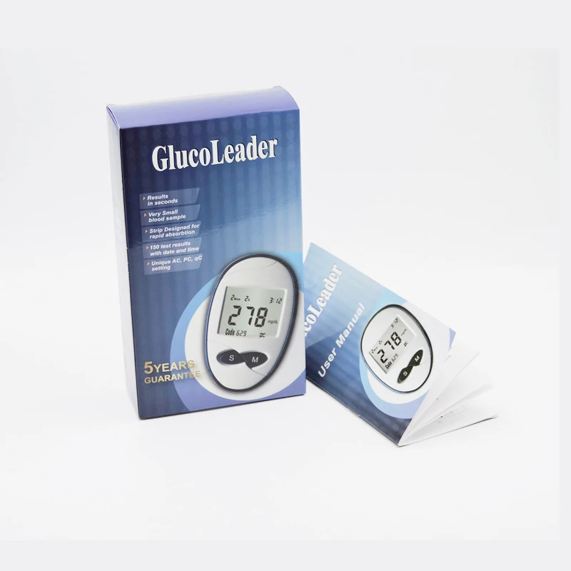 Диабетический измеритель уровня сахара в крови YONGNUO глюкометр Medidor de glicemium+ 50 шт. полосок и 50 шт. игл