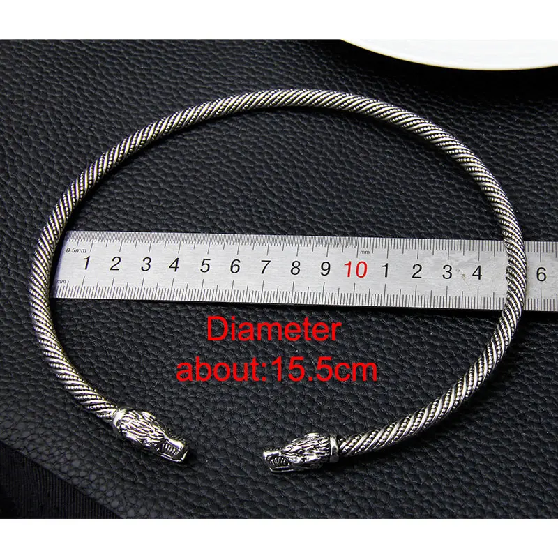 LAKONE Teen Wolf Head Viking Necklace Choker Collar Indian Jewelry Fashion Accessories Cuff Necklace Men Women 2019 Dropshipping LAKONE Teen Wolf Head Viking Necklace Choker Collar Indian Jewelry Fashion Accessories Cuff Necklace Men Women 2019 Dropshipping