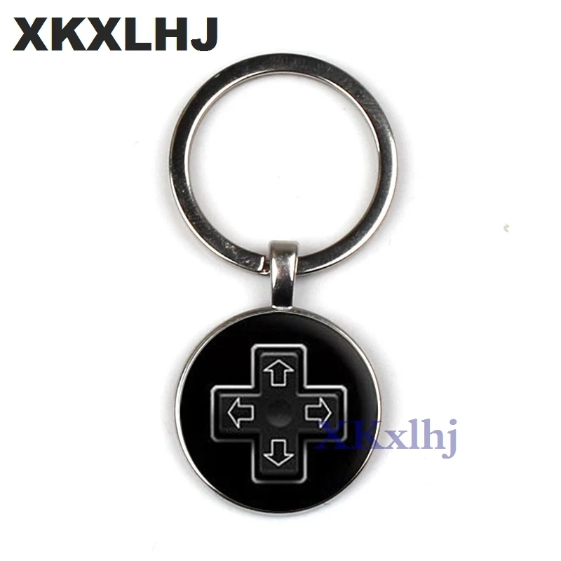 XKXLHJ бренд игровой контроллер брелок для ключей geeky boyfriend идеальный подарок идея ювелирные изделия Видео игровой контроллер шаблон брелок - Цвет: 6