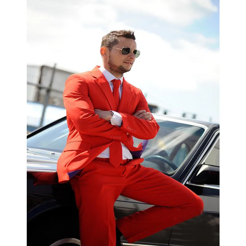 

Custom Made Blue Wedding Groom Slim Fit Blue Mens Suit Wedding Suits For Men Costume Homme Floral Blazer