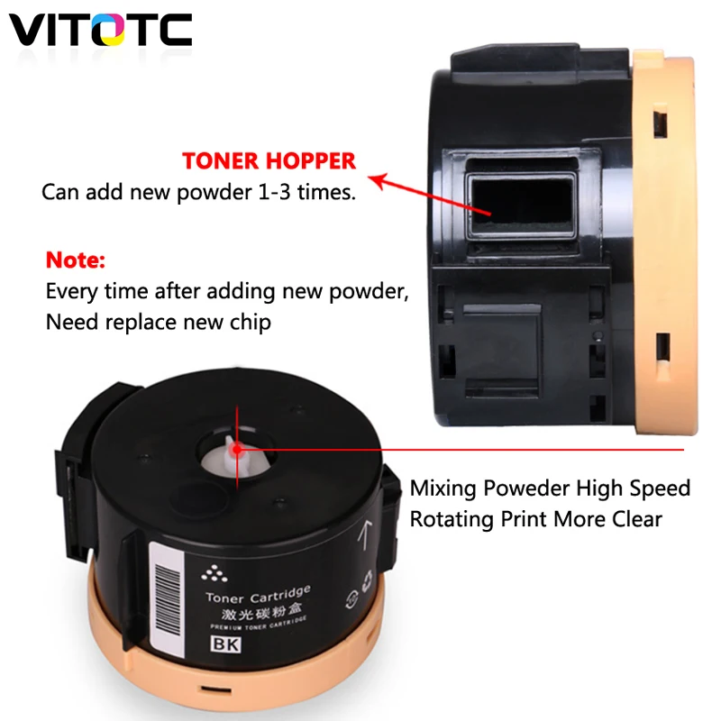 2pcs Toner Cartridge For Fuji Xerox Phaser 3010 3040 WorkCentre 3045 Laser Printer Compatible 106R02182 106R02183 2,200 Pages