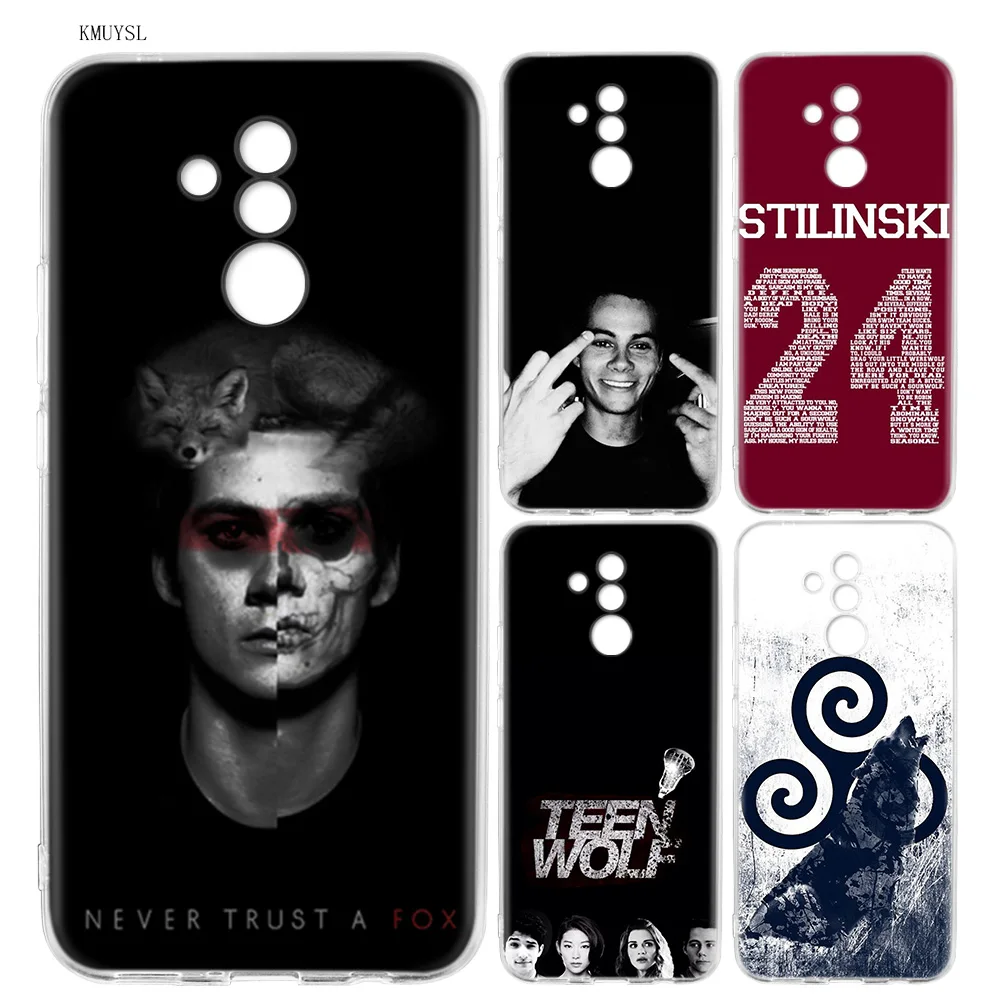 

KMUYSL Teen Wolf Tv Show Dylan O'brien Silicone Case for Huawei Mate 20 Lite Honor 10 8X Play Y6 Y5 Y7 Y9 Prime 2018 7A Pro 7C