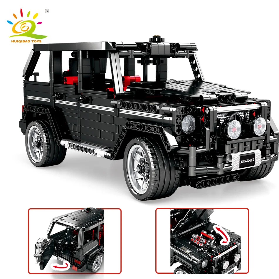 

1343pcs Technic Big Model Off road Car Truck Building Block Speed Champions Bricks Educational Toy for Children