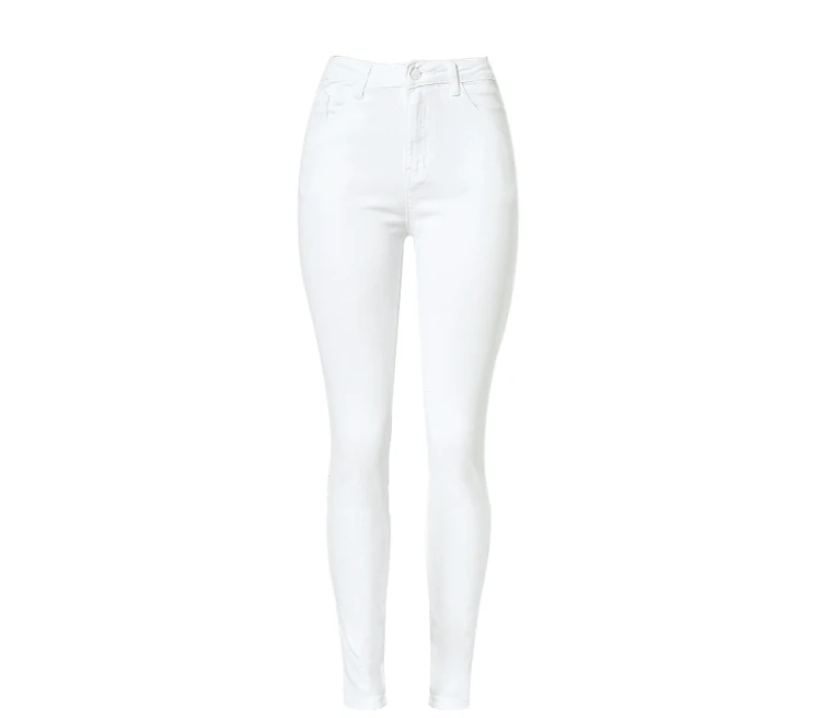 gap jeans High Waist Jeans Women Casual White Elastic Sexy Slim Denim Pencil Pants Stretch Skinny Lady Trousers Pantalon Femme Clothes maternity jeans