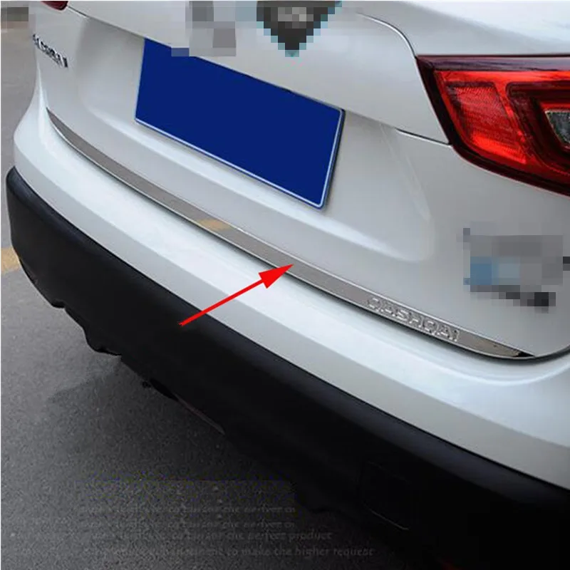 For Nissan Qashqai j11 2014 2015 2016 Door Sticker Stainless Steel back door Tailgate trim Car Styling Accessories For Nissan Qashqai j11 2014 2015 2016 Door Sticker Stainless Steel back door Tailgate trim Car Styling Accessories