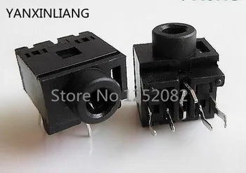 

20Pcs 3.5mm Female Audio Connector 5 Pin DIP Stereo Headphone Jack PJ-317 Black