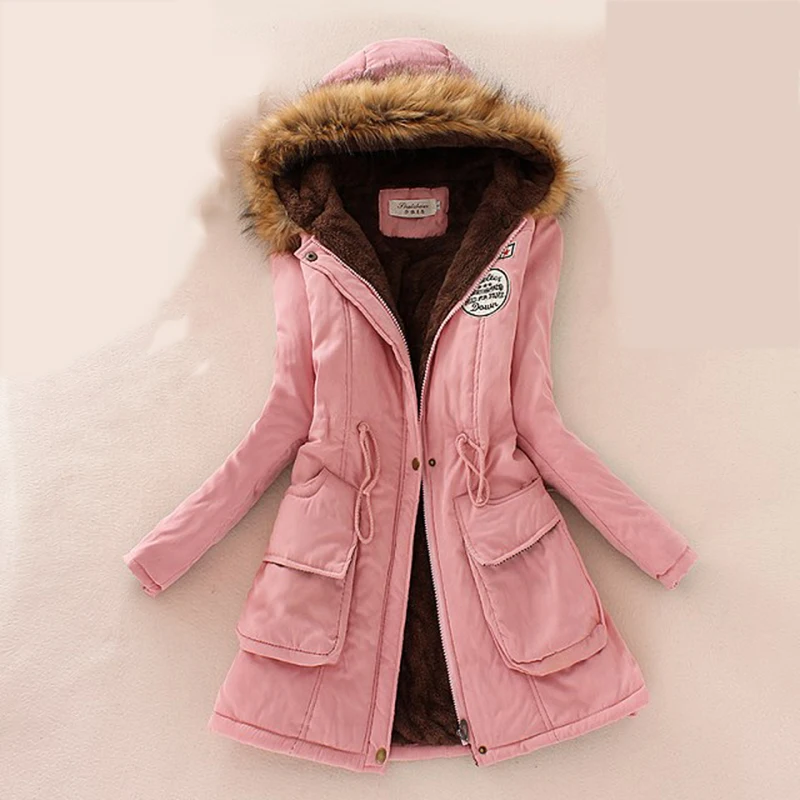 Hijklnl abrigo mujer abrigo largo chaqueta de Invierno