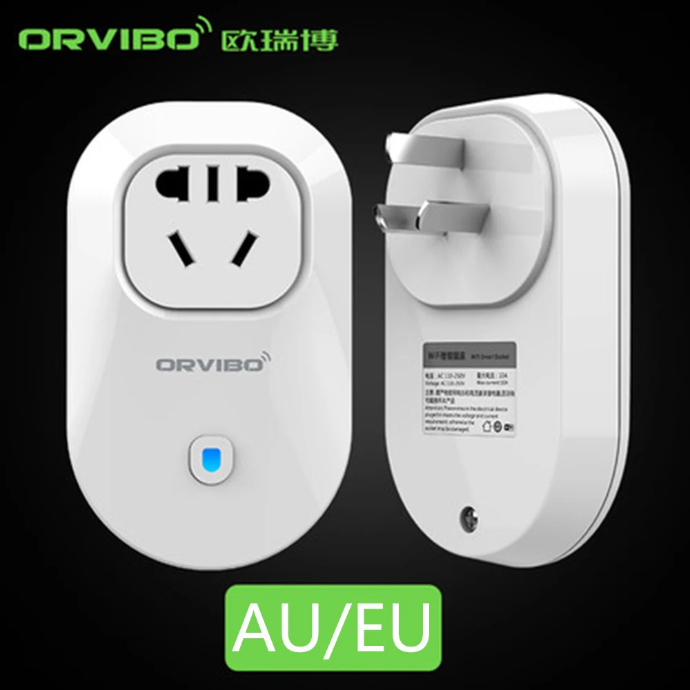 Умная розетка Alexa & Google Home Orvibo S20C, стандартная умная розетка с Wi-Fi4G дистанционным управлением, беспроводная, для iOSAndroid (art.: 79ecb9db9) - 79ecb9db9
