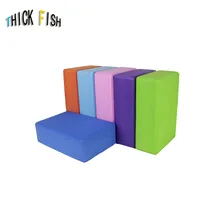 5 цветов Йога Пилатес блок йоги EVA кирпич спортивных упражнений в тренажерном зале пены тренировки растяжения помощи коррекции фигуры здоровья учебного оборудования