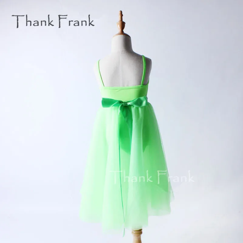 Спасибо Frank Camisole детское бальное платье для взрослых, бант из ленты, танцевальный костюм C349
