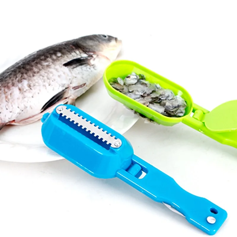 Hot Sale 1Pc Wholesale fish tool easy to fish scale scraper plane fish