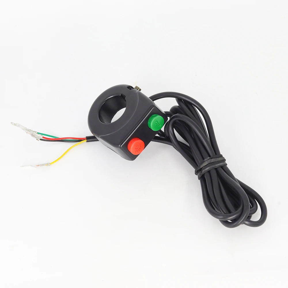 ebike switch for controller ebike headlights/taillights and horns for 12V 24V 36V 48V bafang led light e scooter accessories