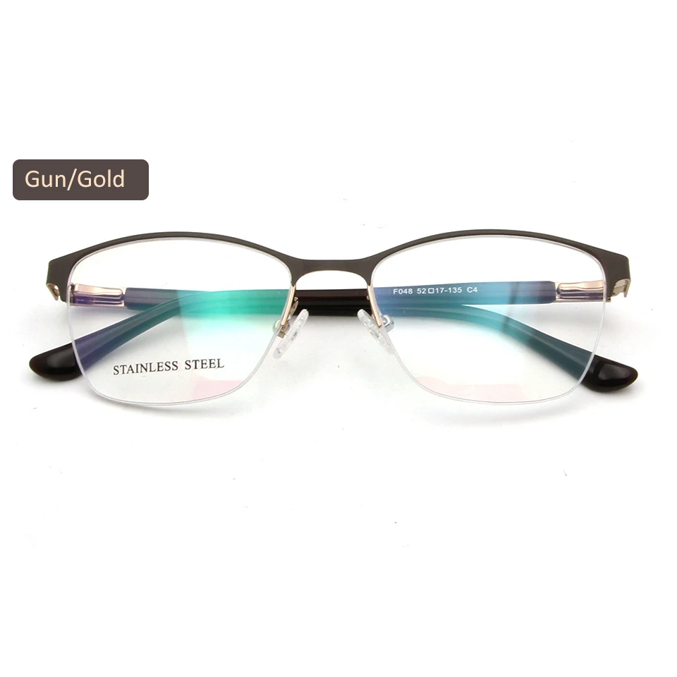 ESNBIE дизайнерские роскошные очки, оправа для женщин, металлические очки, очки для близорукости, оптические очки с полуоправой, lunette de vue femme