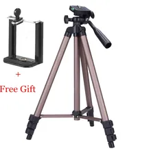 WT3130 Camera Tripod Stand with Rocker Arm Bracket Mount Monopod Styling Accessories for Canon Nikon DSLR Camera Camcorder