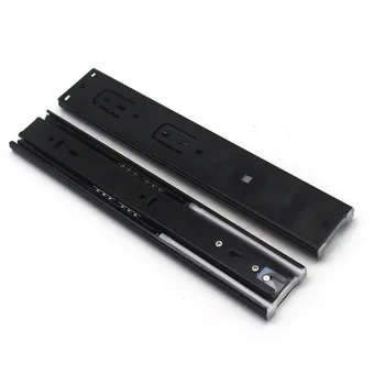 

Drawer Slides Full Extension Side Mount Runner Damping Buffer Cabinet Rails Furniture Hardware