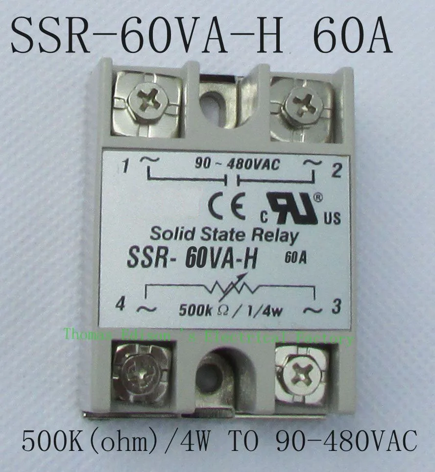 

solid state relay SSR-60VA-H SSR 60VA H Resistance type voltage regulator solid state Resistance Regulator