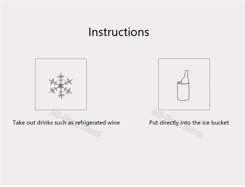  Xiaomi Stainless Steel Double-deck Ice Bucket Champagne Bucket Wine Bucket Wine Barrel Container Kitchen Toolscontainer (12)