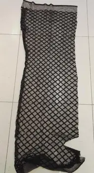 

nice looking feather embroidery tulle mesh lace fabric Jolin-10719 with good quality for party dress