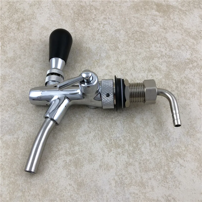 

FREE SHIPPING Beer tap faucet, Adjustable Faucet with chrome plating,homebrew making tap