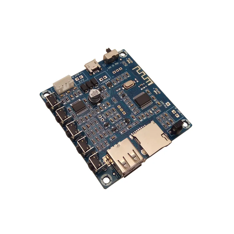 

2018 Bluetooth amplifier board digital amplifier board with USB flash drive USB TF card MP3 decoding player board