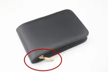 New Fashion Fountain Pen Roller Pen PU Leather Case Pouch Bag For 12 Pens pencil bag