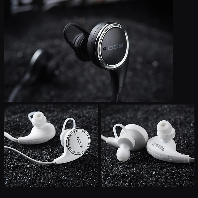 QCY QY8 Bluetooth наушники с микрофоном беспроводная гарнитура активные