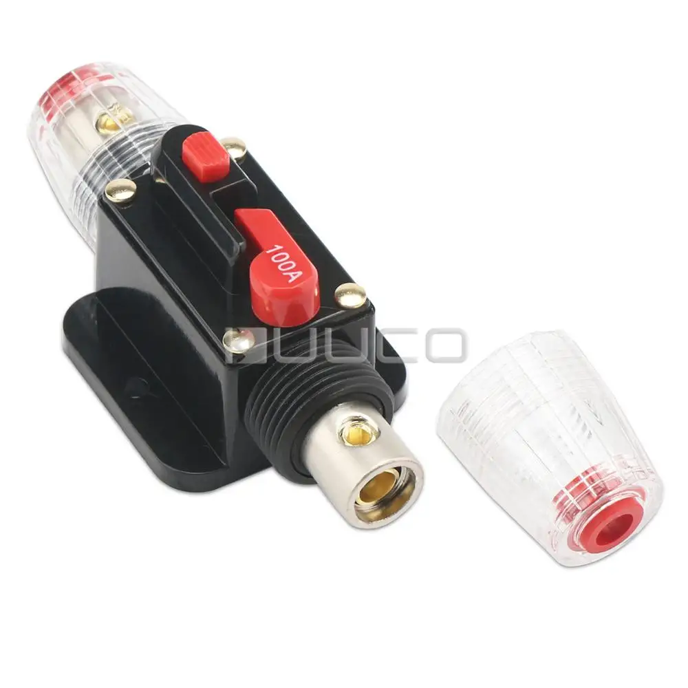 5 шт./лот DC 12 V/100A автоматический выключатель/держатель предохранителя/ручной