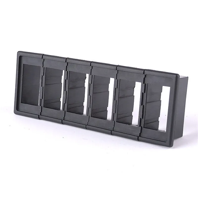 6 pcs switch frame Yacht switch combination installation frame/car